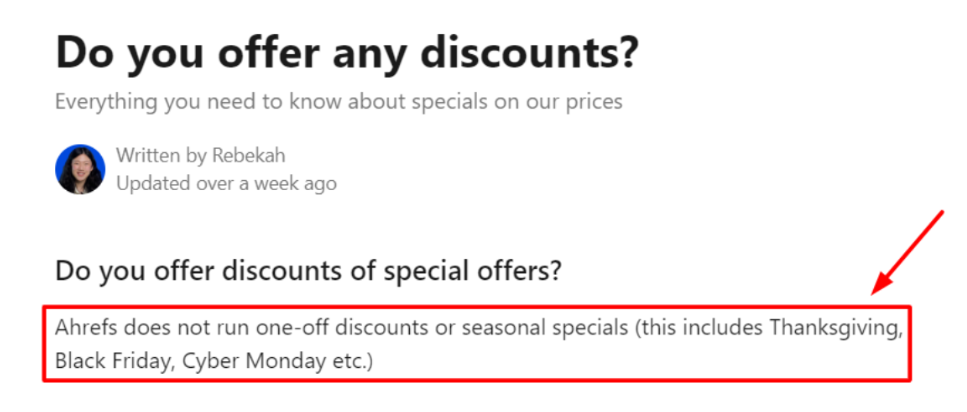 Does Ahrefs Offer Discounts